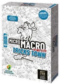 MicroMacro  : crime city : tricks town : [jeu d'enquête coopératif] | Johannes Sich. Auteur
