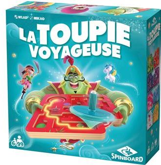 La toupie voyageuse : [jeu coopératif] | Wladimir Watine. Auteur