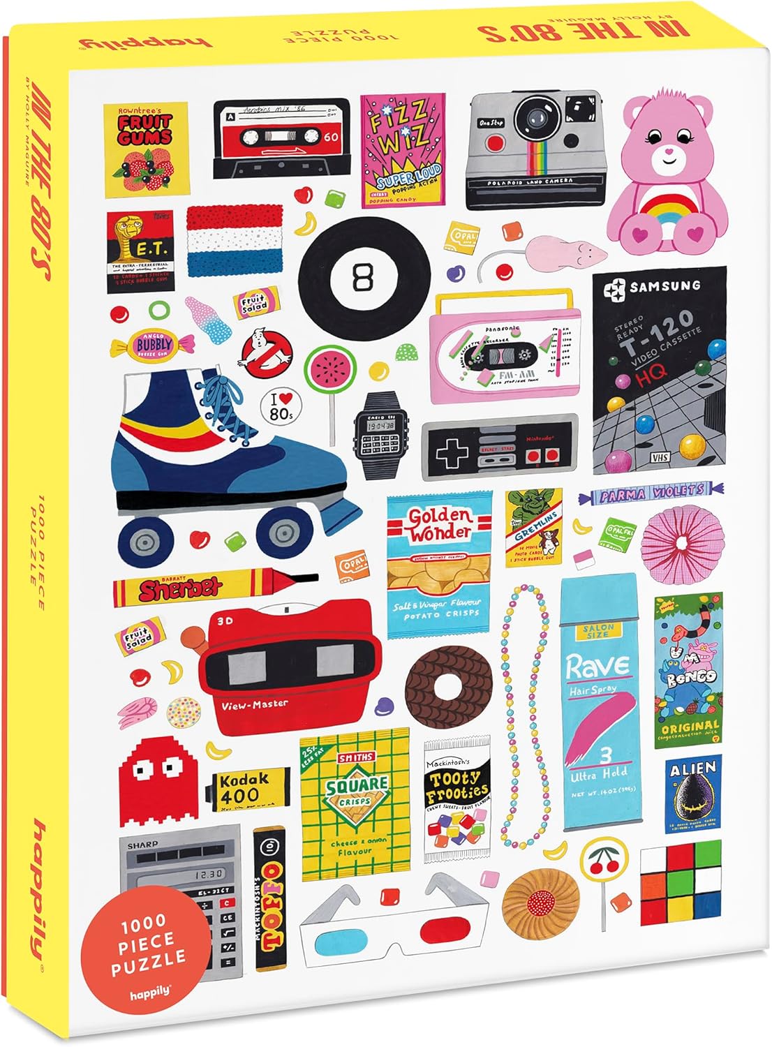 In the 80's : 1000 piece puzzle : [jeu et jouet] | Holly Maguire. Auteur