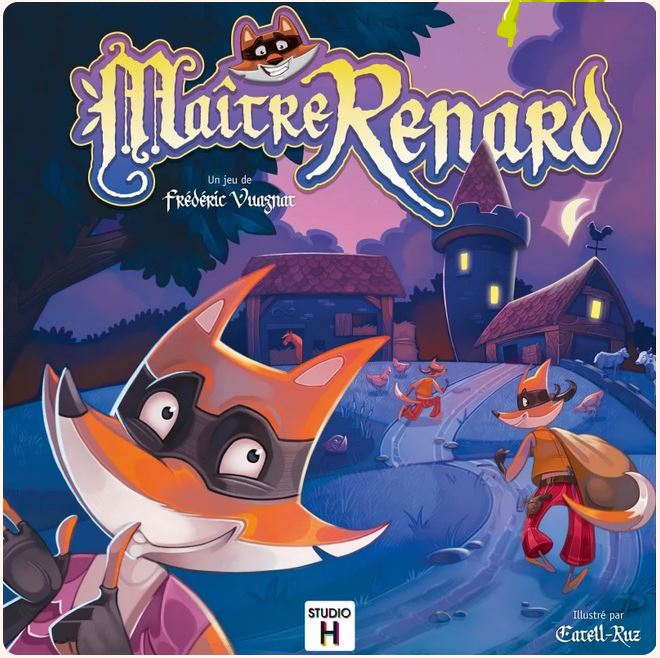 Maître Renard : jeu | Frédéric  Vuagnat. Auteur