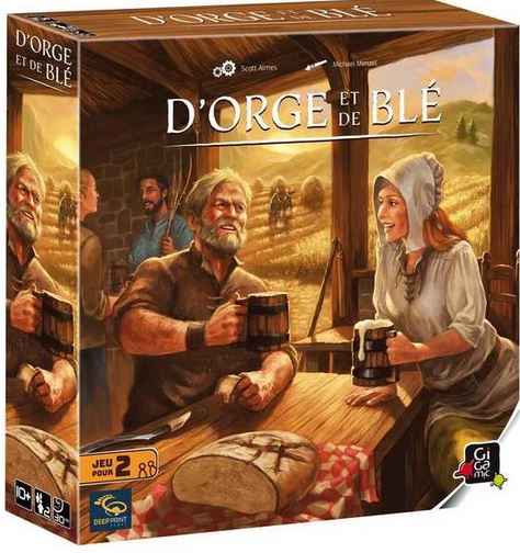 D'orge et de blé : [jeu de plateau] | Scott Almes. Auteur