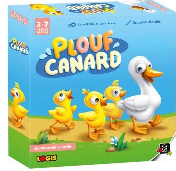 Plouf canard : jeu coopératif en famille | Luca Bellini. Auteur