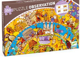 Histoire : puzzle observation : puzzle 350 pièces | Frédéric Pillot (1967-....). Illustrateur