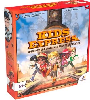 Kids express : dégommez les bandits et sauvez le trésor ! : un jeu coopératif | Christophe Raimbault. Auteur