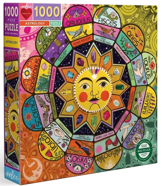 Astrologie : puzzle 1000 pièces | Anisa Makhoul. Illustrateur