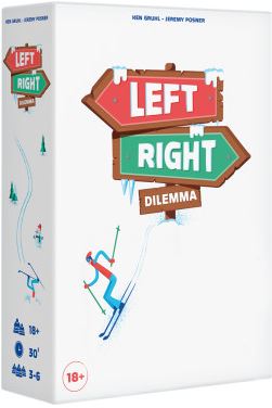 Left right dilemma : [un jeu d’ambiance coopératif] | Ken Gruhl. Auteur