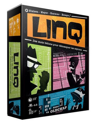 Linq : des mots bidons pour démasquer les espions ! : [jeu d'ambiance] | Erik Nielsen. Auteur