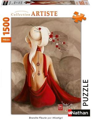 Blanche fleurie  : puzzle 1500 pièces | Misstigri (1972-....). Antécédent bibliographique