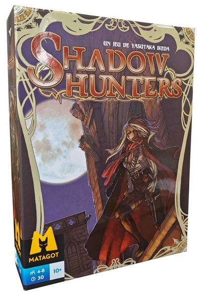 Shadow hunters : jeu | Yasutaka Ikeda. Auteur