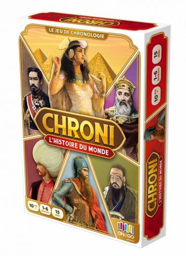 Chroni : jeu de chronologie, L'histoire du monde | Grégory Pailloncy (19..-....). Auteur