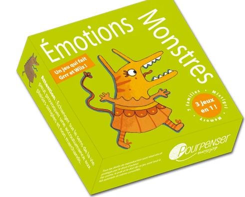 Émotions Monstres  : [jeu et jouet] | Aline de Pétigny (1963-....). Auteur. Illustrateur