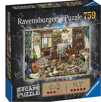 Atelier d'Artistes : escape puzzle 759 pièces | Johannes Schiller. Auteur