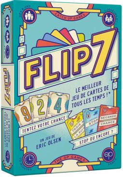 Flip 7 : jeu de cartes | Eric  Olsen. Auteur
