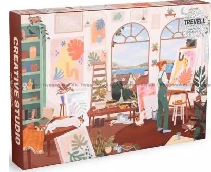 Creative studio : puzzle 1000 pièces | Nicolle Lalonde. Auteur