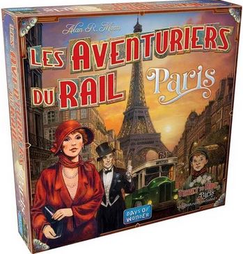 Les Aventuriers du Rail : Paris : [jeu et jouet] | Alan R. Moon (1952-....). Auteur