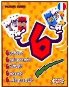6 qui prend! : [jeu de cartes] | Wolfgang Kramer. Auteur