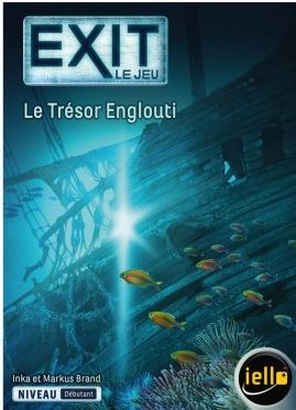 Le trésor englouti : jeu d'escape room à la maison ! | Inka Brand. Auteur