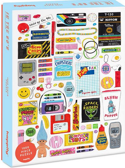 In the 90's : puzzle 1000 pièces | Holly Maguire. Illustrateur