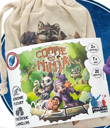Comme un Ninja : [jeu et jouet] | Frédéric Langlois. Auteur