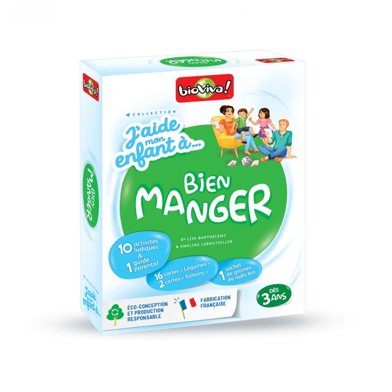 J'aide mon enfant à... bien manger : [jeu éducatif] | Lise Barthélémy. Auteur
