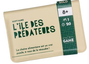 L'île des prédateurs : [jeu de cartes] | Scott Almes. Auteur