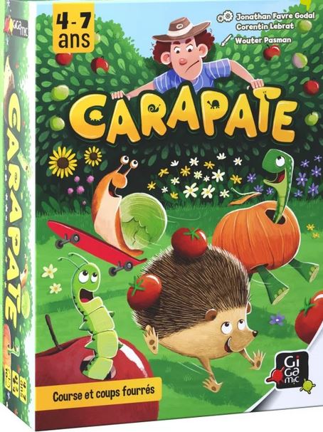 Carapate : [jeu et jouet] | Jonathan Favre-Godal. Auteur