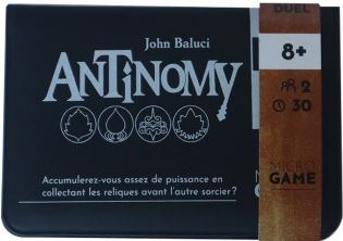 Antinomy : [jeu de cartes] | John  Baluci. Auteur