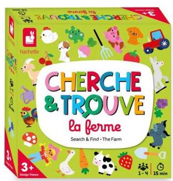 Cherche & trouve : la ferme : [jeu collaboratif] | Claire Simon. Auteur