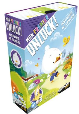 Histoires de canard : mon premier Unlock! : [jeu et jouet] | Marie Fort. Auteur