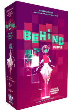 Behind  : Purple : [jeu de réflexion] | Cédric  Millet. Auteur