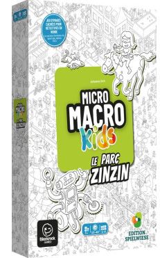 MicroMacro Kids : Le Parc Zinzin : [jeu coopératif] | Johannes Sich. Auteur