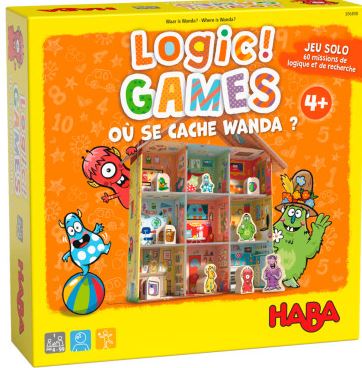 Logic! Games : Où se cache Wanda ? : 60 missions de logique et de recherche : [jeu de logique] | Thade Precht. Auteur