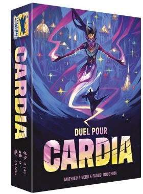 Duel pour Cardia : [jeu de cartes] | Mathieu Rivero. Auteur