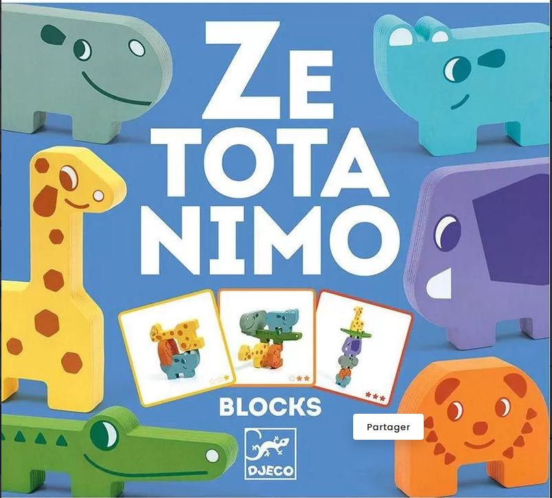 Ze totanimo : [jeu et jouet] : blocks | Christophe Gilet. Auteur