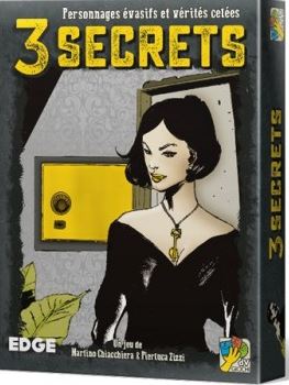 3 secrets : personnages évasifs et vérités celées : [jeu de cartes et d'enquête coopératif] | Martino Chiacchiera. Auteur