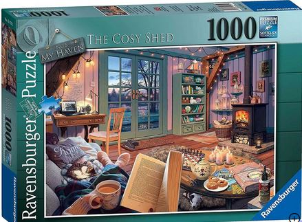 Le cabanon cosy : puzzle 1000 pièces | Steve Read. Auteur
