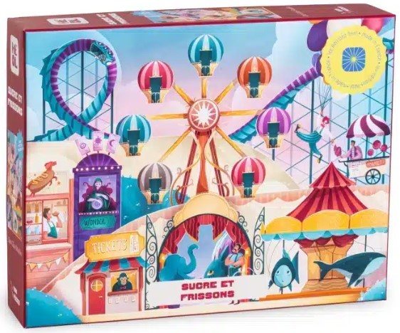 Sucre et frissons : [puzzle] 1000 pièces | Étienne Péran. Illustrateur