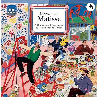 A dinner date : puzzle 1000 pièces | Iratxe López de Munaín (1985-....). Auteur