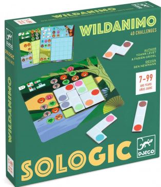 Wildanimo : 40 challenges : jeu de patience | Yoann Levet. Auteur