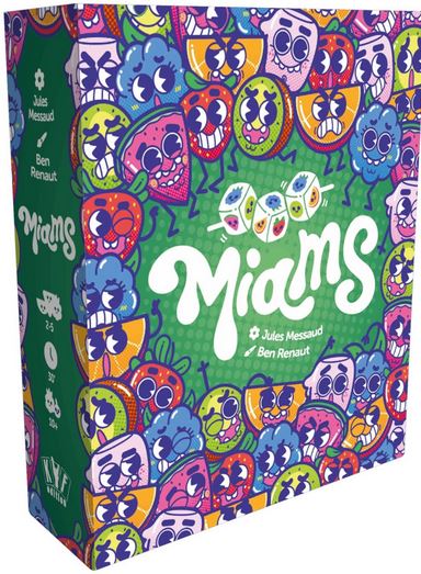 Miams : le jeu de dés survitaminé ! | Jules  Messaud.