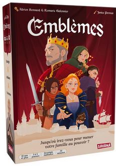 Emblèmes : [jeu de cartes] | Romaric  Galonnier. Auteur