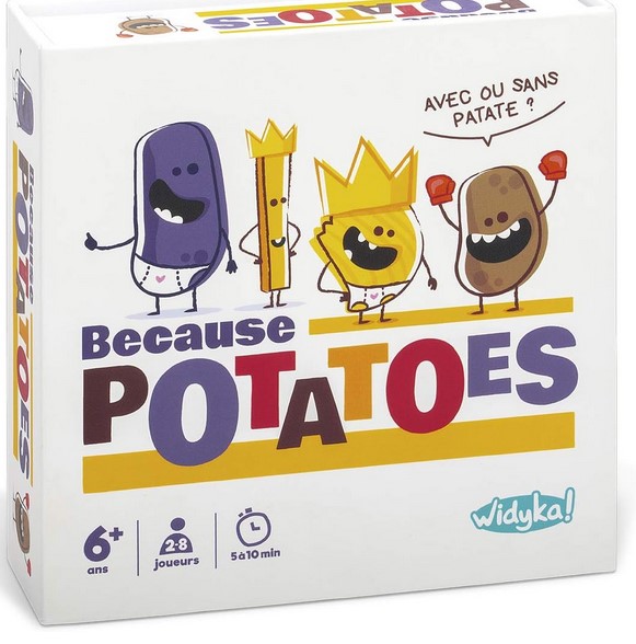 Because potatoes : [jeu et jouet] | Jean-Jacques Derghazarian (1963-....)