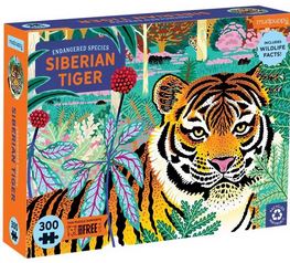 Tigre de Sibérie : puzzle 300 pièces | Marcos Navarro (1986-....). Illustrateur