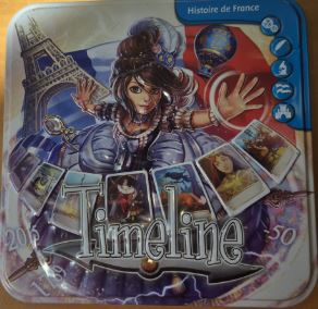 Timeline histoire de France : [jeu de cartes] | Frédéric Henry. Auteur