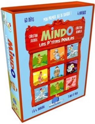 Mindo les p'tites poules : mon premier jeu de logique ! | Christian Jolibois (1948-....). Auteur