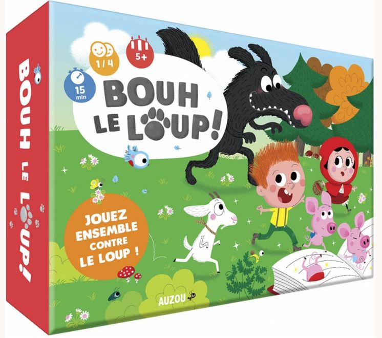 Bouh le loup ! : [jeu et jouet] | Cyrille Leroy. Auteur