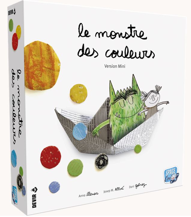 Le monstre des couleurs : version mini : [jeu et jouet] | Anna Llenas. Auteur