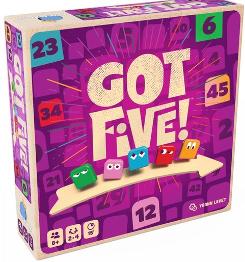 Got Five! : [jeu et jouet] | Yoann Levet. Auteur