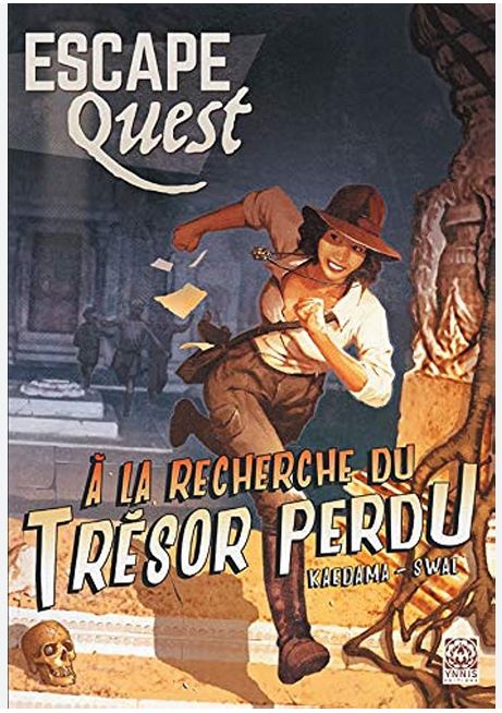 À la recherche du trésor perdu : [livre-jeu] |  Kaedama. Auteur