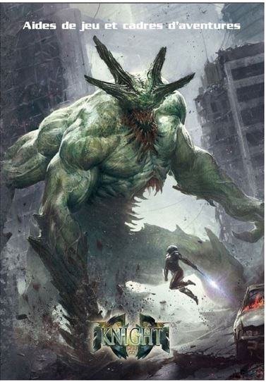 Knight : aides de jeu et cadres d'aventures | Coline Pignat. Auteur
